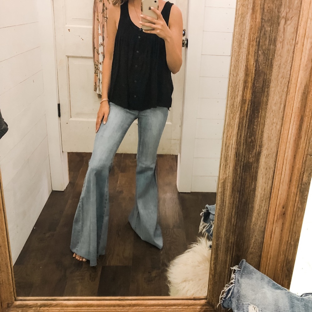 NWT Flare Jeans soft denim